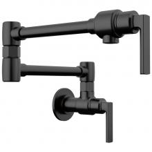 Brizo 62806LF-BL - Kintsu® Wall Mount Pot Filler with Lever Handle