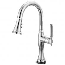 Brizo 64958LF-PC - The Tulham™ Kitchen Collection by Brizo® SmartTouch® Pull-Down Prep Kitchen Faucet