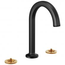 Brizo 65306LF-BLLHP-ECO - Kintsu® Widespread Lavatory Faucet with Arc Spout - Less Handles