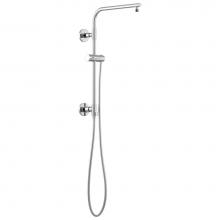 Brizo 80092-PC - Universal Showering 18'' Linear Round Shower Column