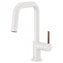 Brizo 63965LF-MWLHP - Jason Wu for Brizo™ Pull-Down Prep Kitchen Faucet with Square Spout - Less Handle