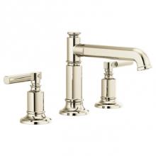 Brizo 65377LF-PNLHP - Invari® Widespread Lavatory Faucet with Column Spout - Less Handles 1.5 GPM