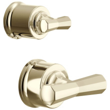 Brizo HX75P65-PN - Beauclere™ Pressure Balance Valve with Integrated Diverter Trim Cross Handle Kit