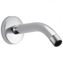 Brizo RP74751PC - Universal Showering 7'' Linear Round Wall Mount Shower Arm And Flange