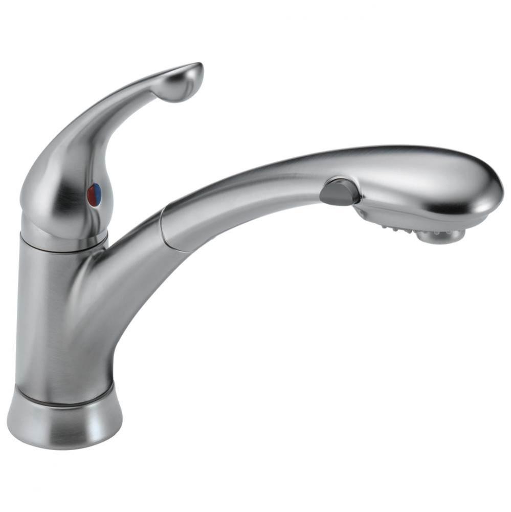 Signature Pullouts Single Handle Pull-Out Kitchen Faucet
