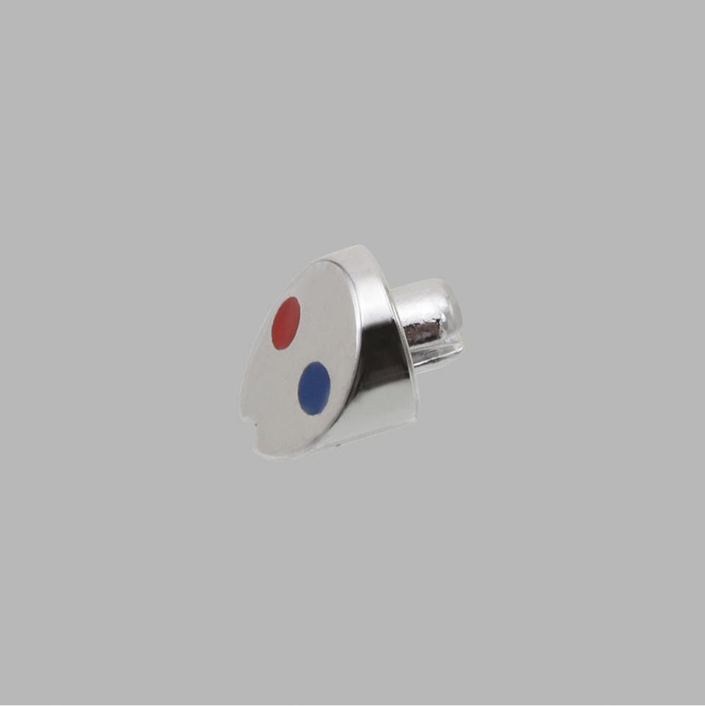 Collins™ Button - Red / Blue - Finished