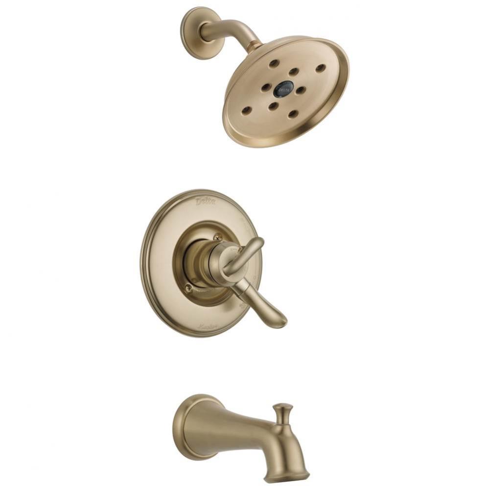 Linden™ Monitor® 17 Series H2OKinetic®Tub & Shower Trim