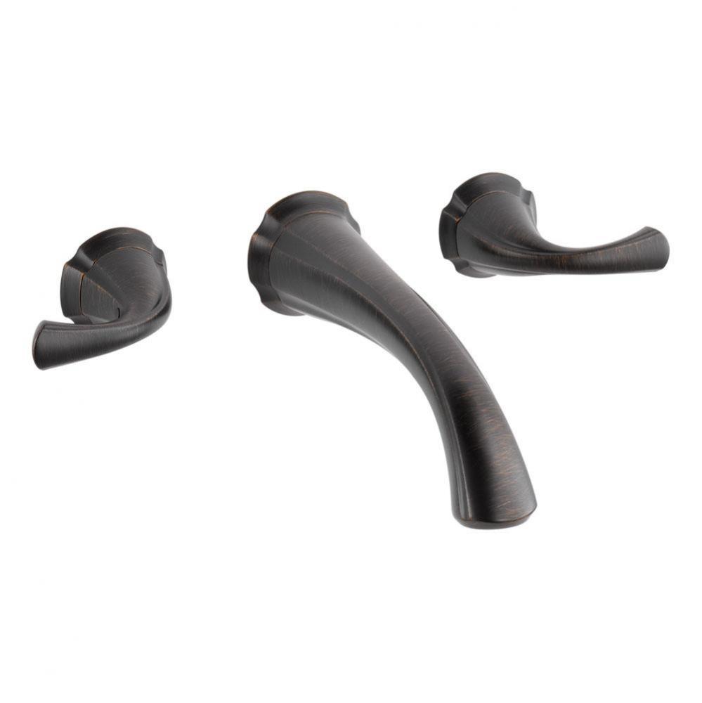 Delta Addison: Two Handle Wall Mount Bathroom Faucet