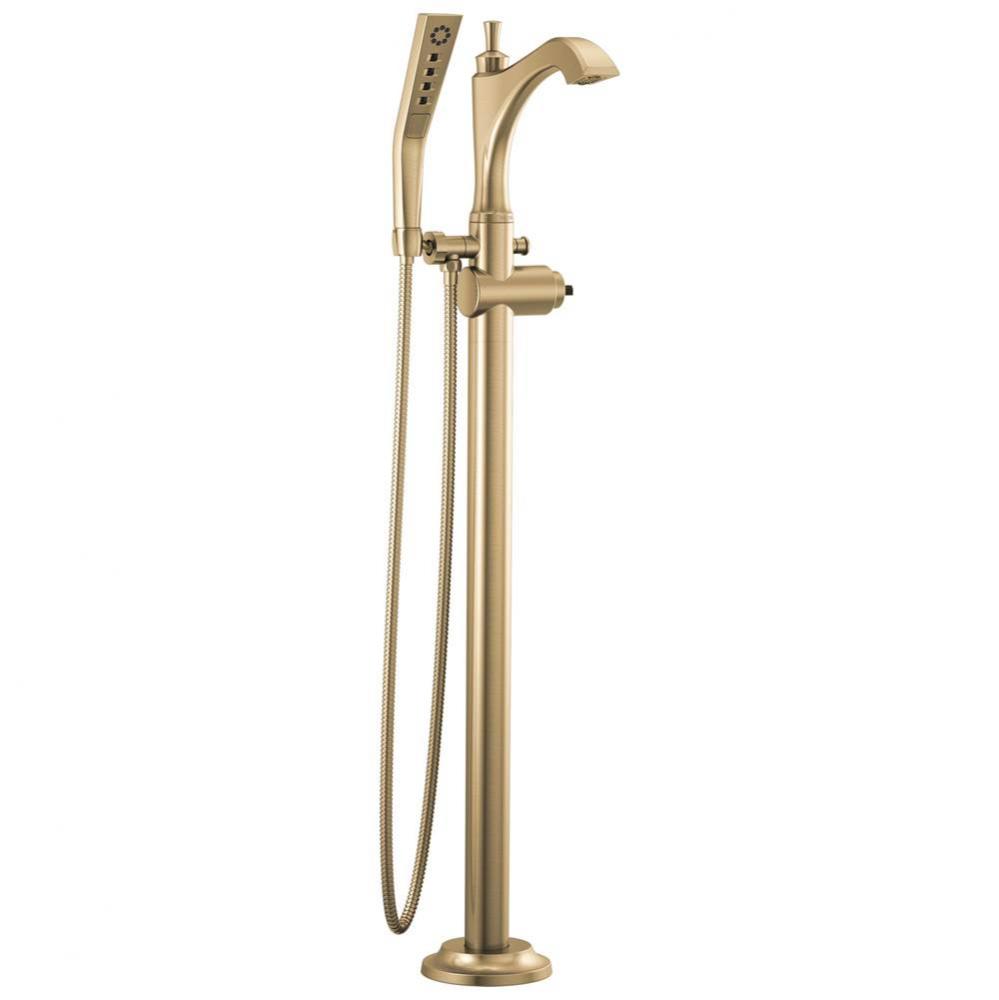 Dorval™ Single Handle Floor Mount Tub Filler Trim - Less Handle