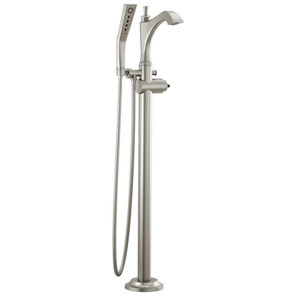 Dorval™ Single Handle Floor Mount Tub Filler Trim - Less Handle