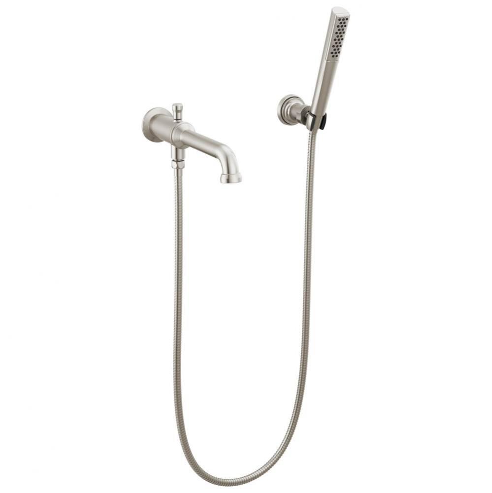 Broderick™ Wall Mount Tub Filler Trim with Hand Shower - Less Handles