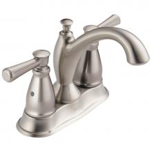 Delta Faucet 2593-SSMPU-DST - Linden™ Traditonal Two Handle Centerset Bathroom Faucet