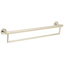Delta Faucet 41519-PN - BathSafety 24'' Contemporary Towel Bar with Assist Bar