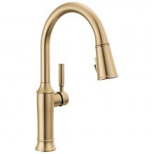 Delta Faucet 9184-CZ-PR-DST - Renaldi™ Single Handle Pull-Down Kitchen Faucet