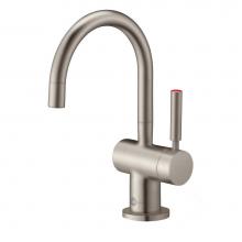 Insinkerator 44240D - Indulge Modern F-H3300 Instant Hot Water Dispenser Faucet in Satin Nickel