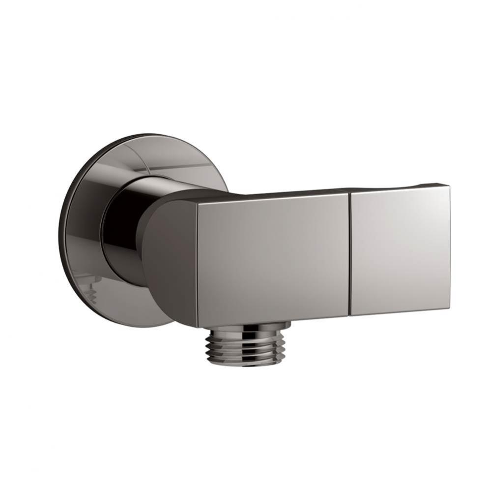 Exhale Wall-Mount Handshower Holder With Supply Elbow And Check Valve