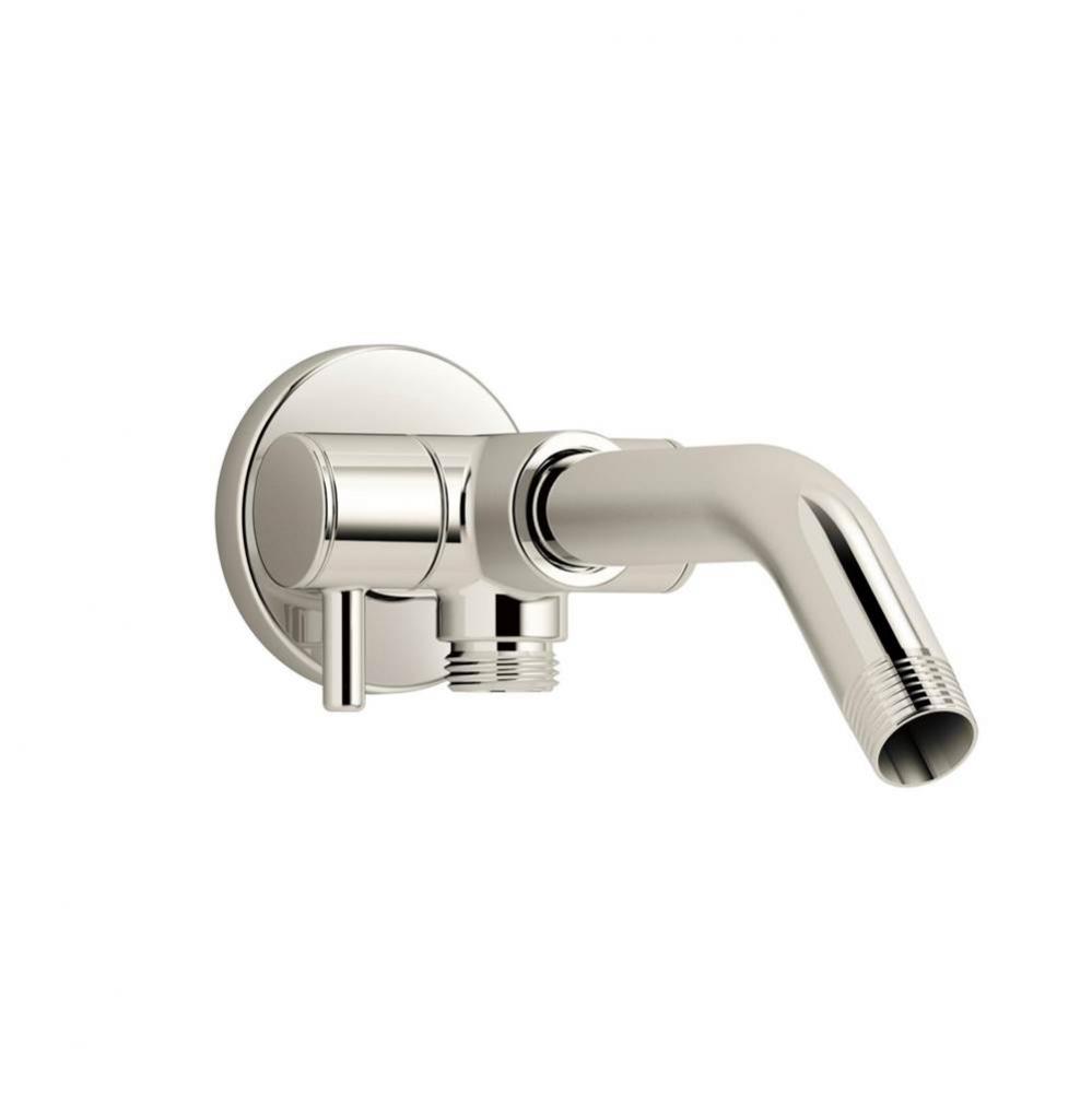 Shower arm with 3-way diverter