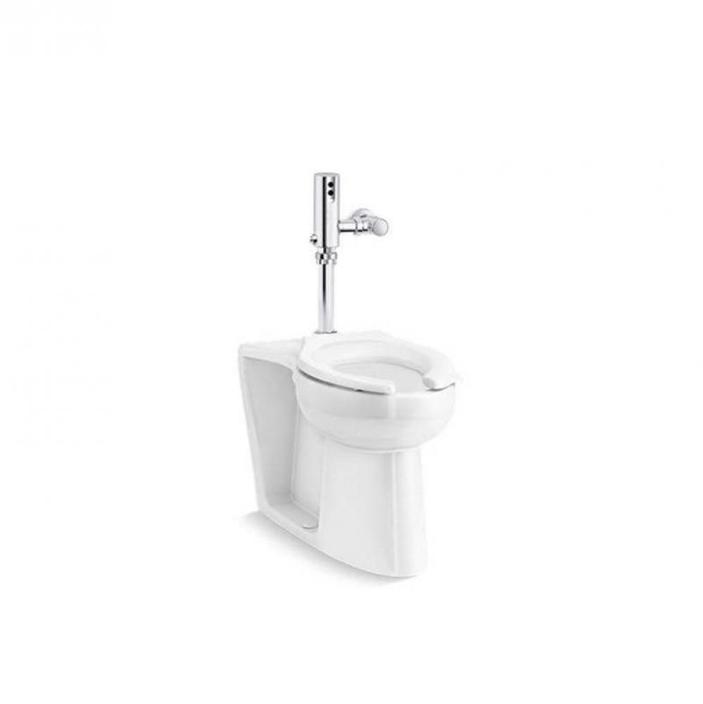 Modflex® Adjust-a-Bowl® Antimicrobial toilet with Mach® Tripoint® touchless DC