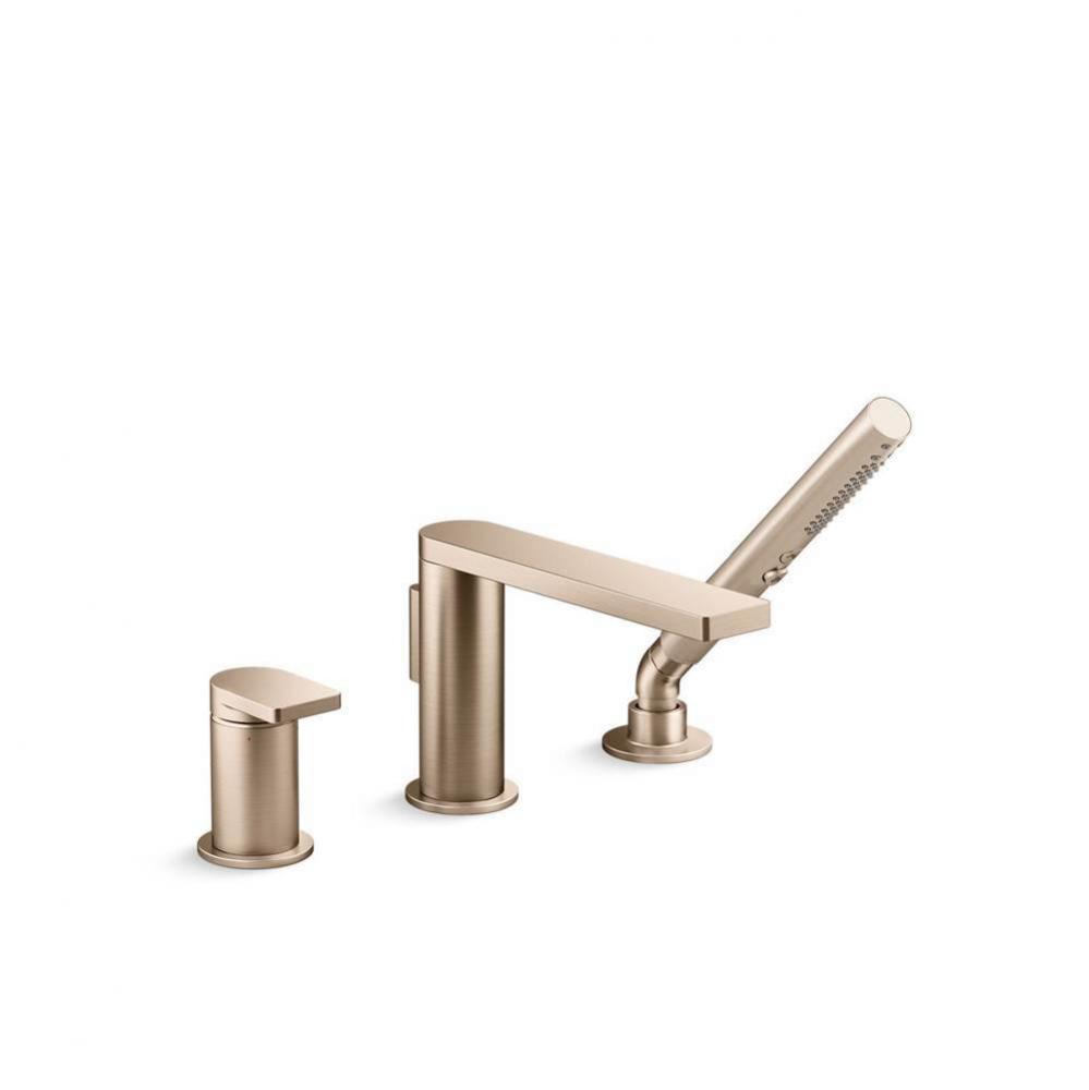 Composed® Deck-mount bath faucet with handshower