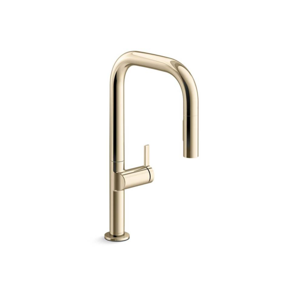 Components® Pull-down kitchen sink faucet with two-function sprayhead
