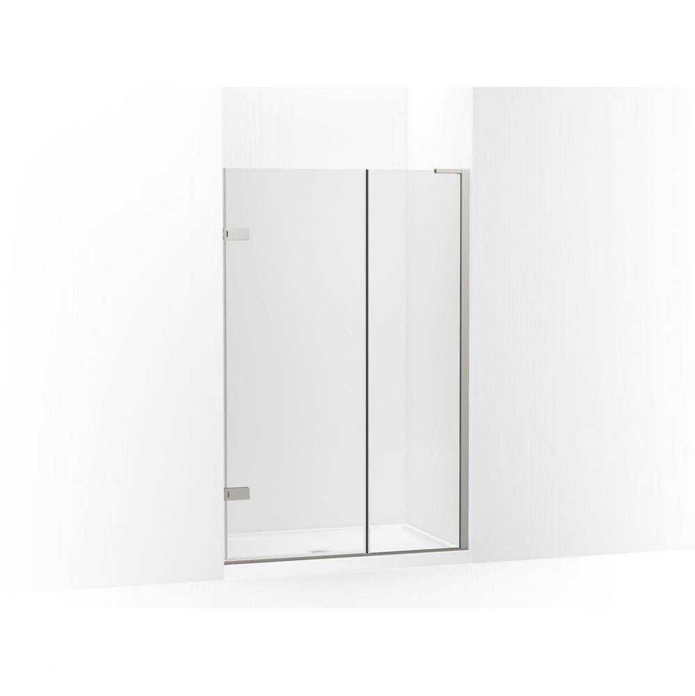 Composed™ 3/8'' pivot door glass and hardware, no handle