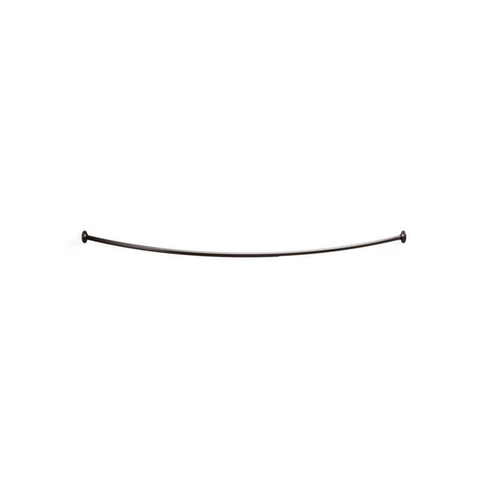 Expanse® Curved shower rod - transitional design