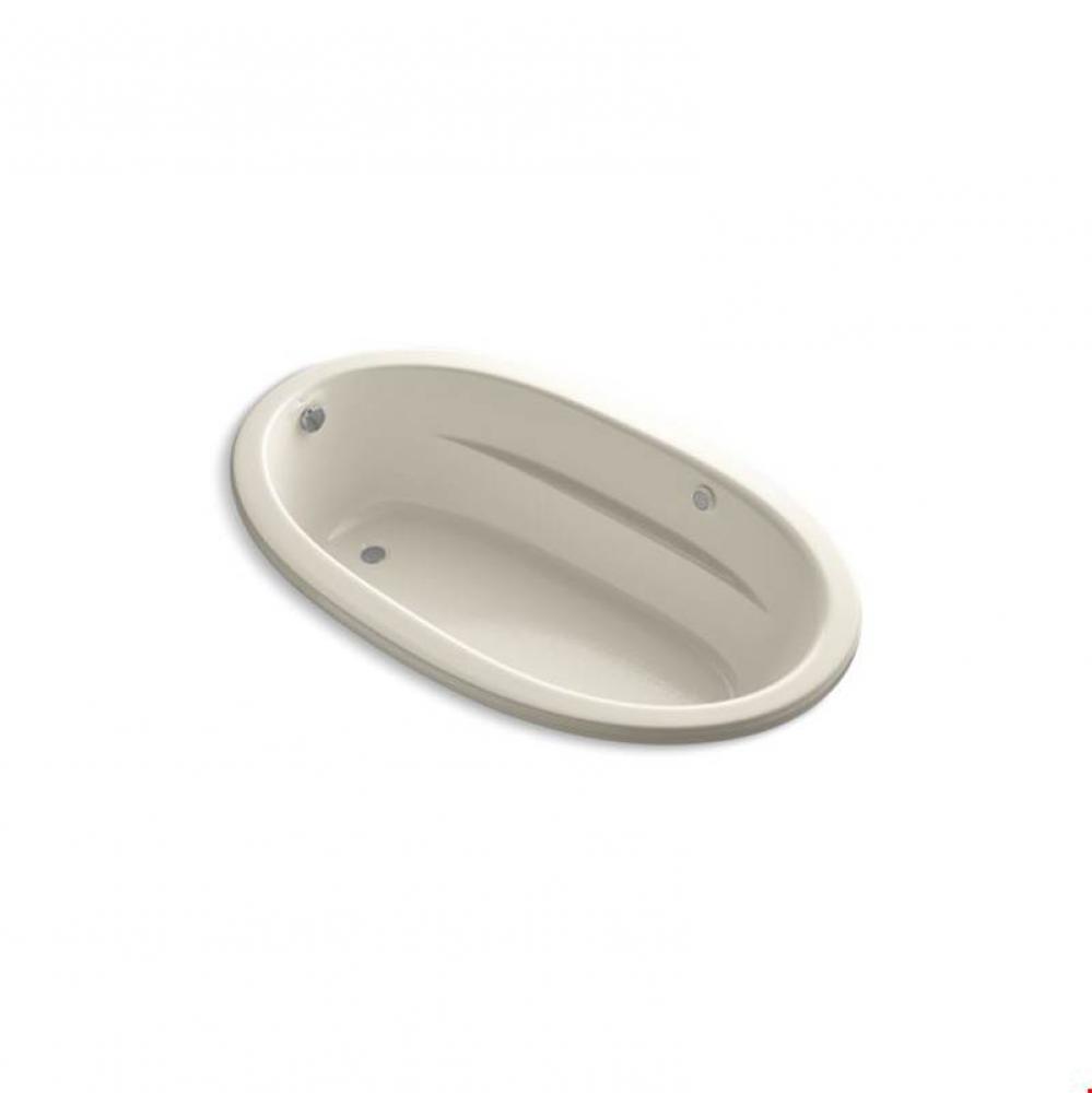 Sunward® 72'' x 42'' drop-in BubbleMassage™ air bath with Bask® he