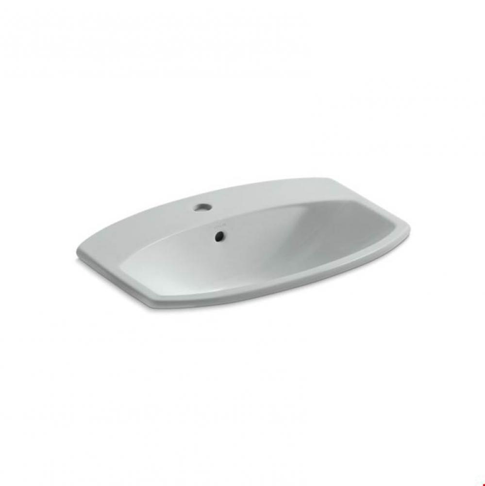 Cimarron® Drop-in bathroom sink with single faucet hole