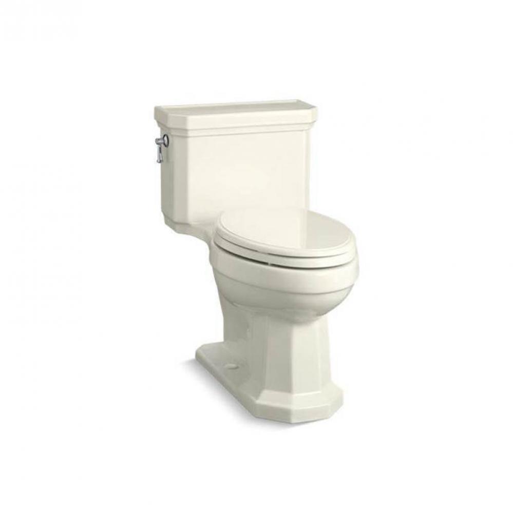 Kathryn® One-piece compact elongated toilet with concealed trapway, 1.28 gpf