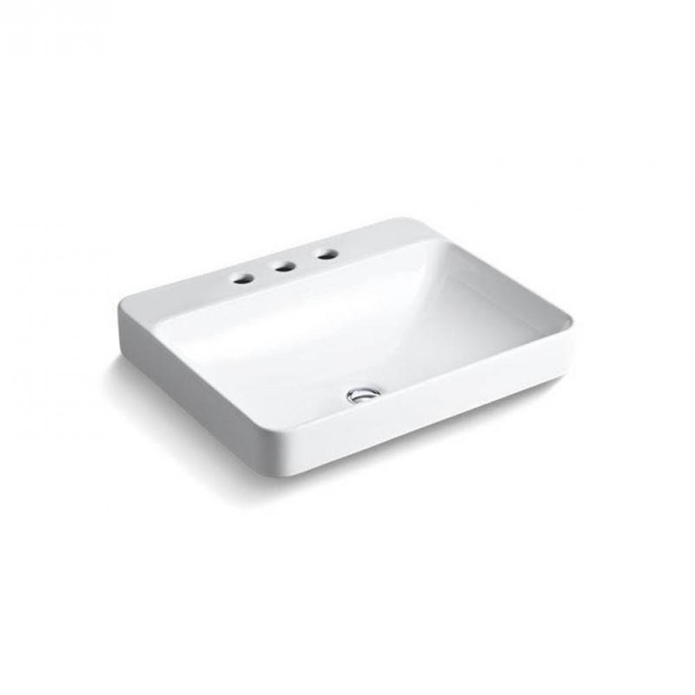 Vox® 23'' rectangular vessel bathroom sink