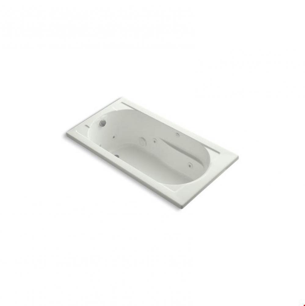 Devonshire® 60'' x 32'' drop-in whirlpool bath with end drain and heater