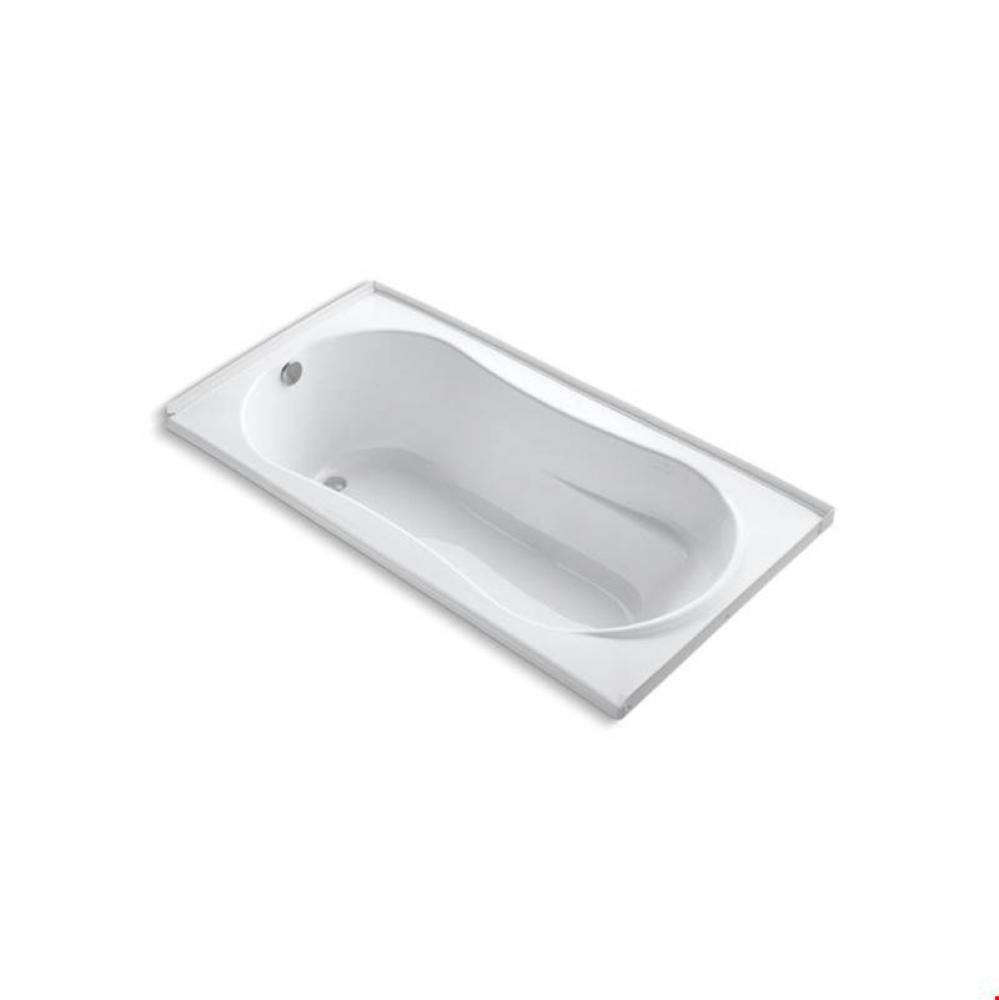 7236 72'' x 36'' alcove bath with flange and left-hand drain