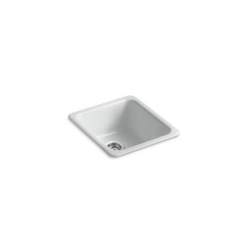 Iron/Tones® 17'' top-/undermount single-bowl bar sink