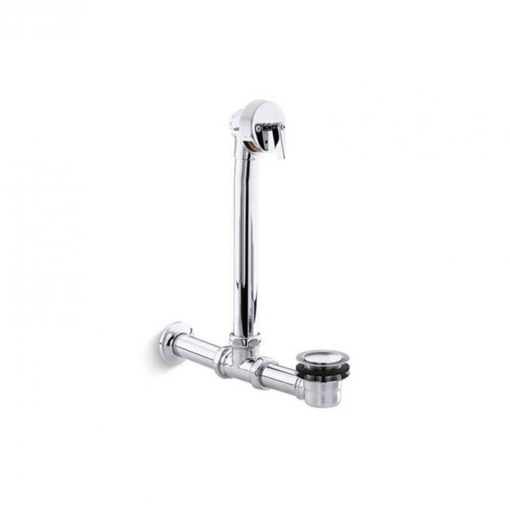 Iron Works® Exposed bath drain for above-the-floor installation