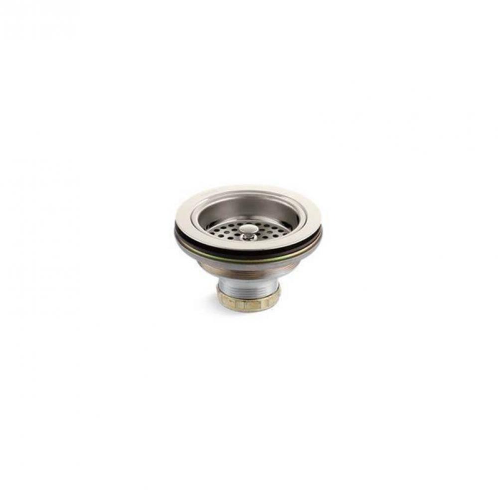 Duostrainer® Sink drain and strainer basket, less tailpiece