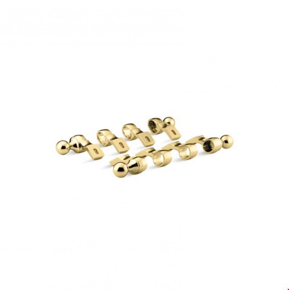Brass Brackets+End Caps F/707