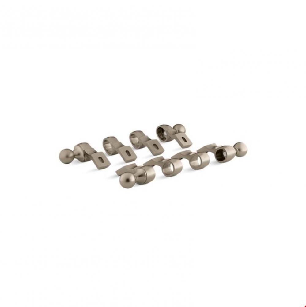 Brass Brackets+End Caps F/707