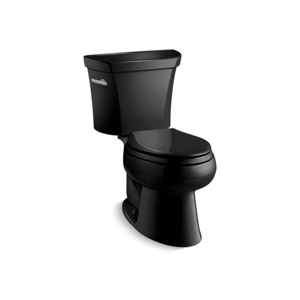 Wellworth® Classic Two piece elongated 1.0 gpf toilet with tank cover locks, less seat