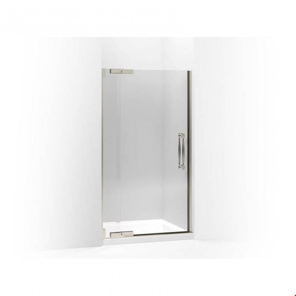 Finial® Pivot shower door, 72-1/4'' H x 39-1/4 - 41-3/4'' W, with 1/2&apo