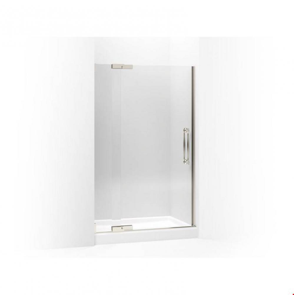 Finial® Pivot shower door, 72-1/4'' H x 45-1/4 - 47-3/4'' W, with 3/8&apo