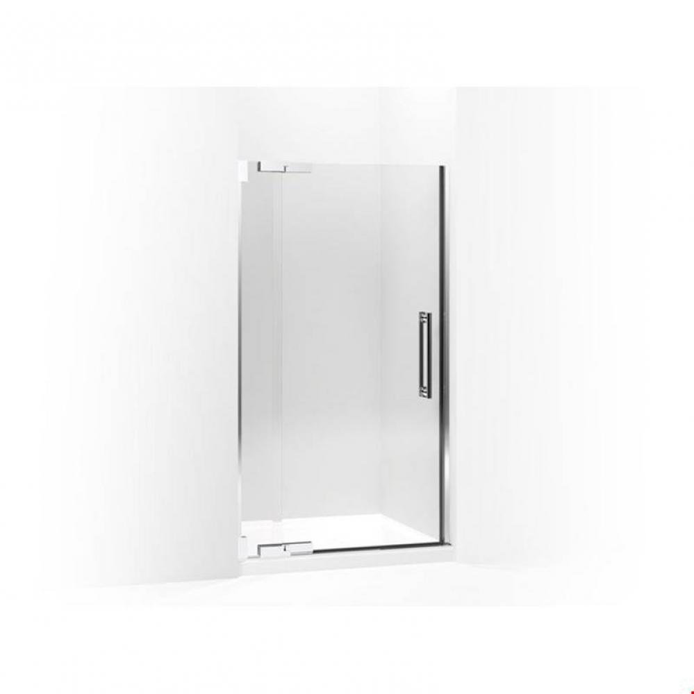 Purist® Pivot shower door, 72-1/4'' H x 39-1/4 - 41-3/4'' W, with 1/2&apo