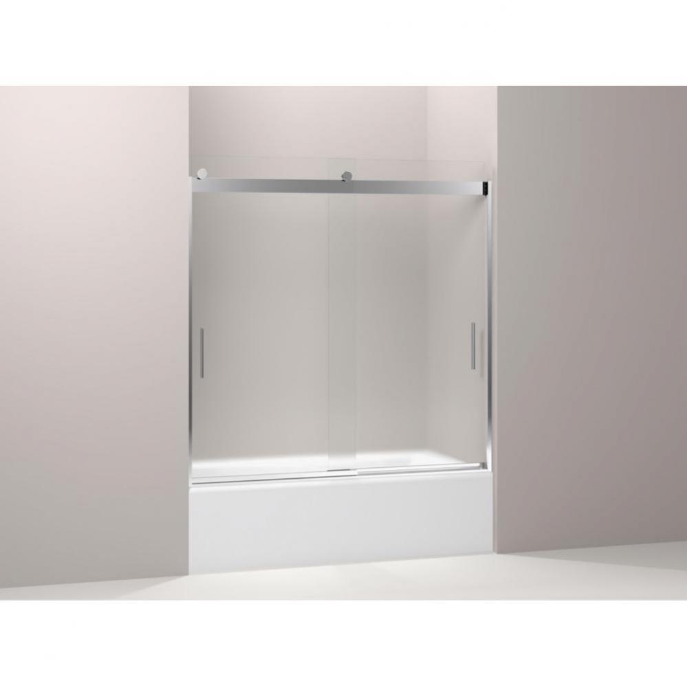 Levity® Sliding bath door, 59-3/4'' H x 54 - 57'' W, with 1/4''