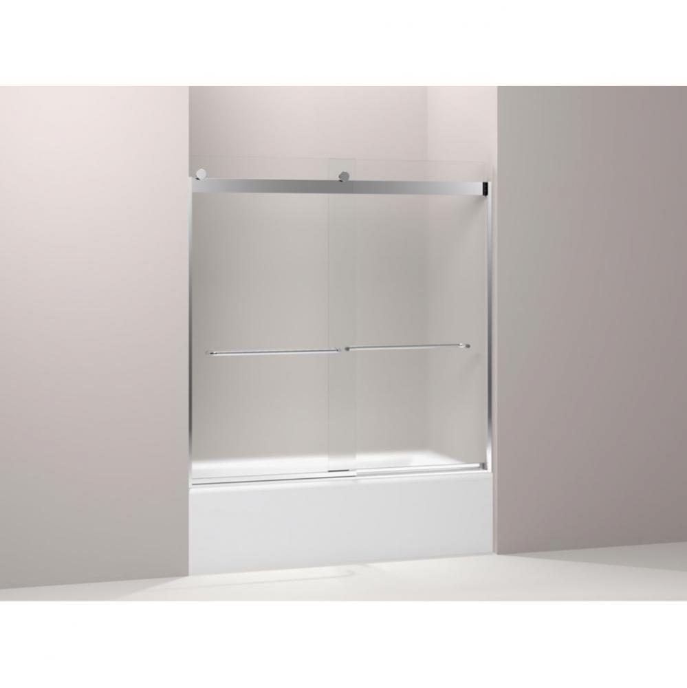 Levity® Sliding bath door, 59-3/4'' H x 54 - 57'' W, with 1/4''