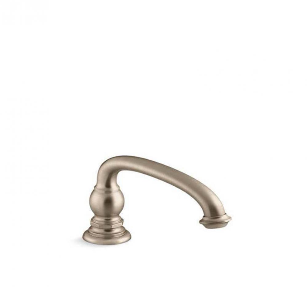 Artifacts® Deck-mount bath spout with Arc design