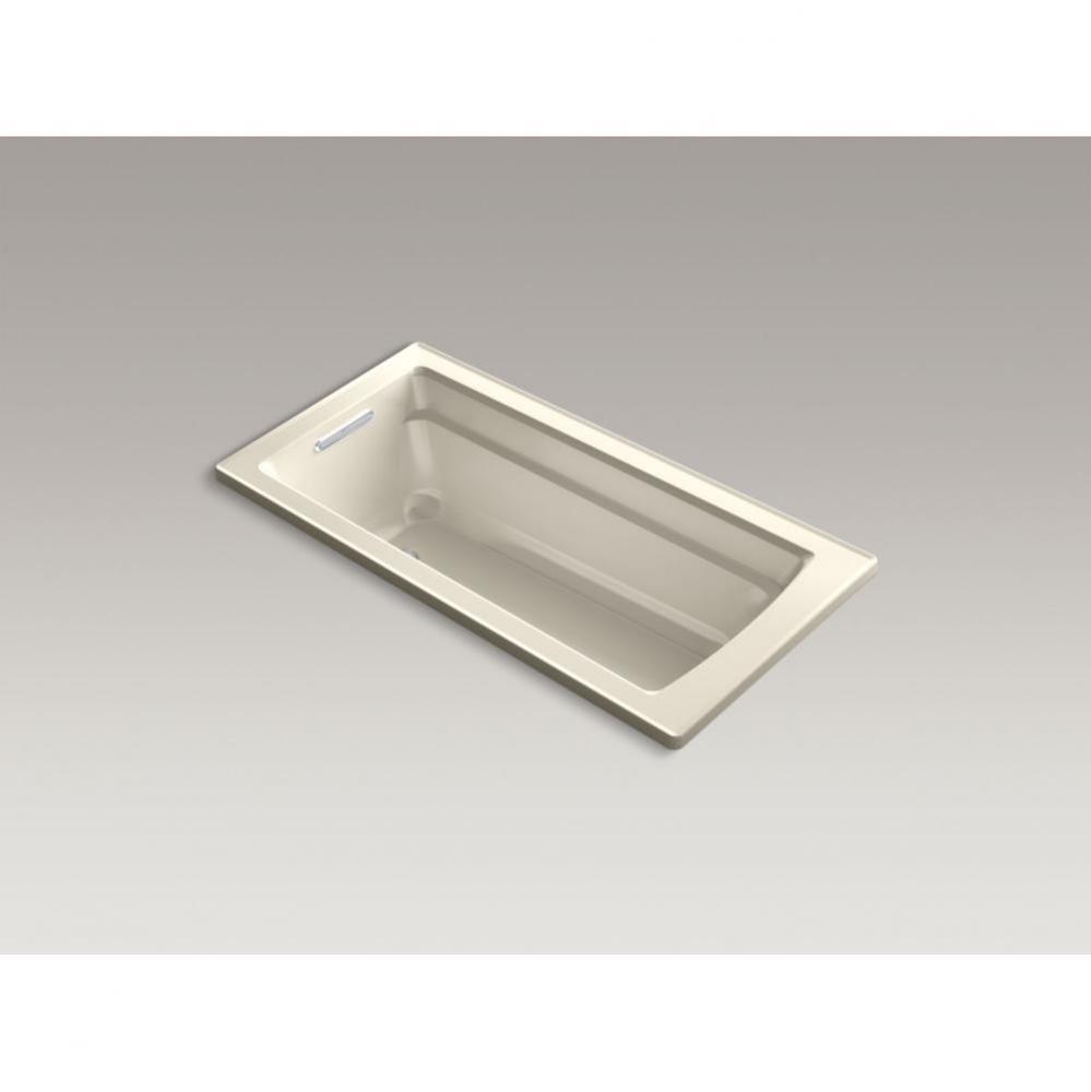 Archer® 66'' x 32'' drop-in bath with end drain