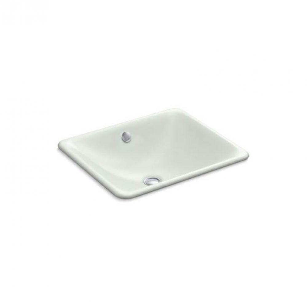 Iron Plains® 18-1/2'' rectangular drop-in/undermount bathroom sink