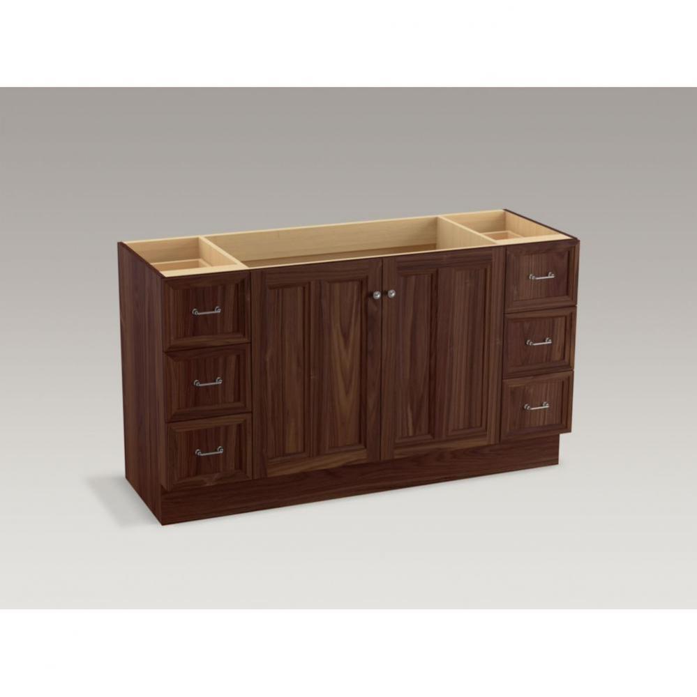 Damask™ Vanity, 60 2 Dr 6 Dwr Toe Kick