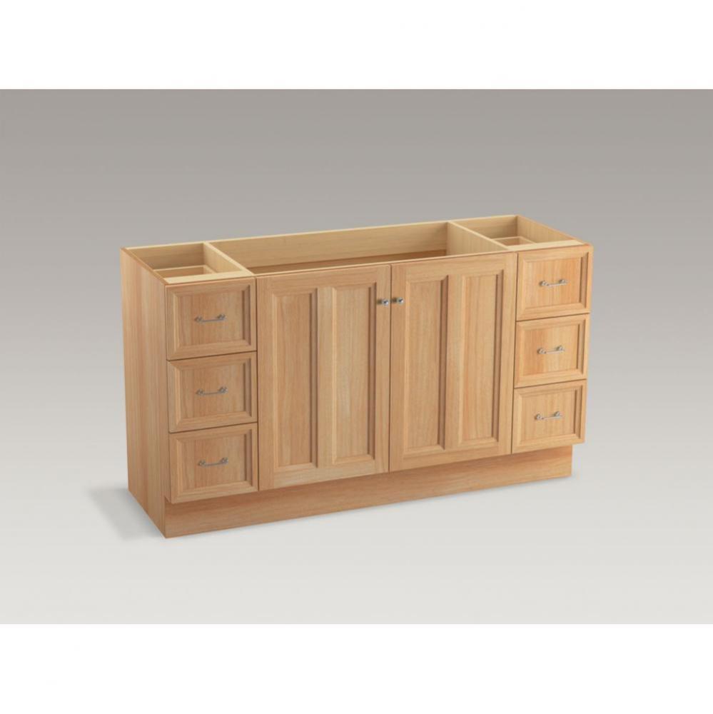 Damask™ Vanity, 60 2 Dr 6 Dwr Toe Kick