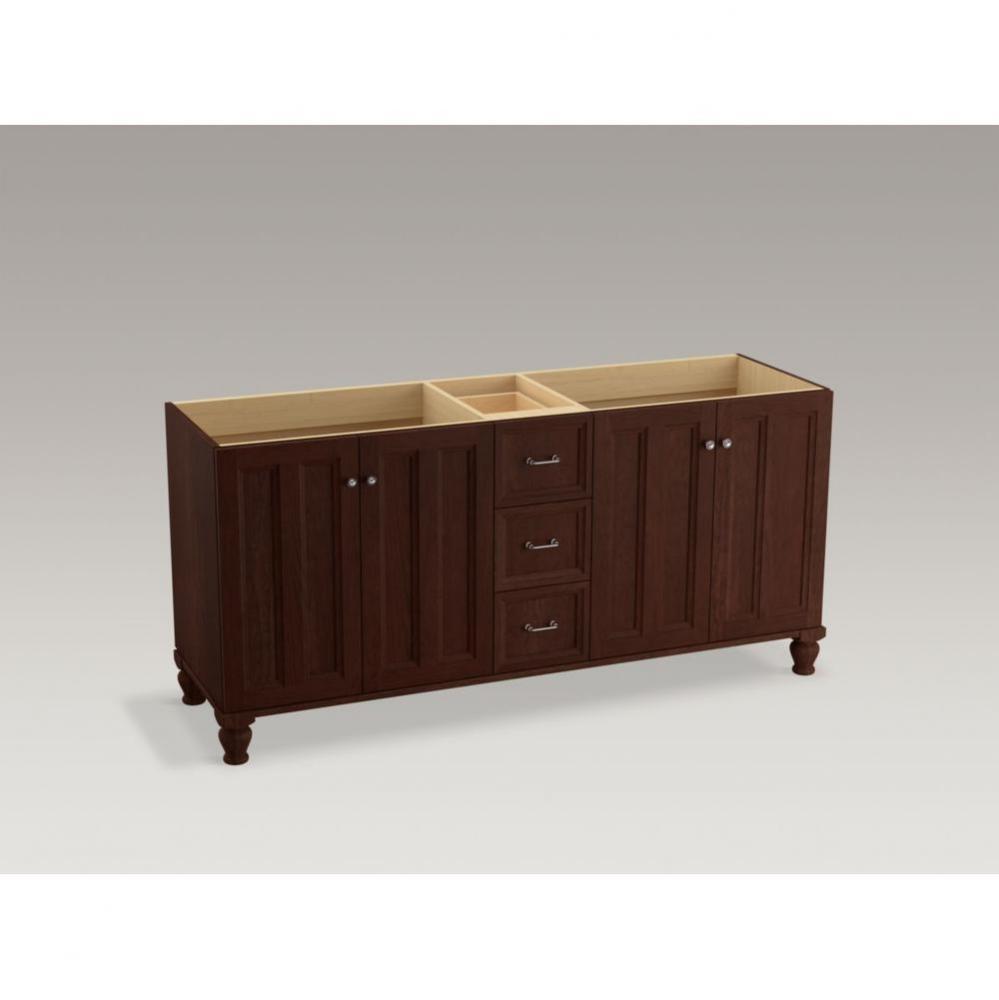 Damask™ Vanity, 72 4 Door 4 Dwr Legs