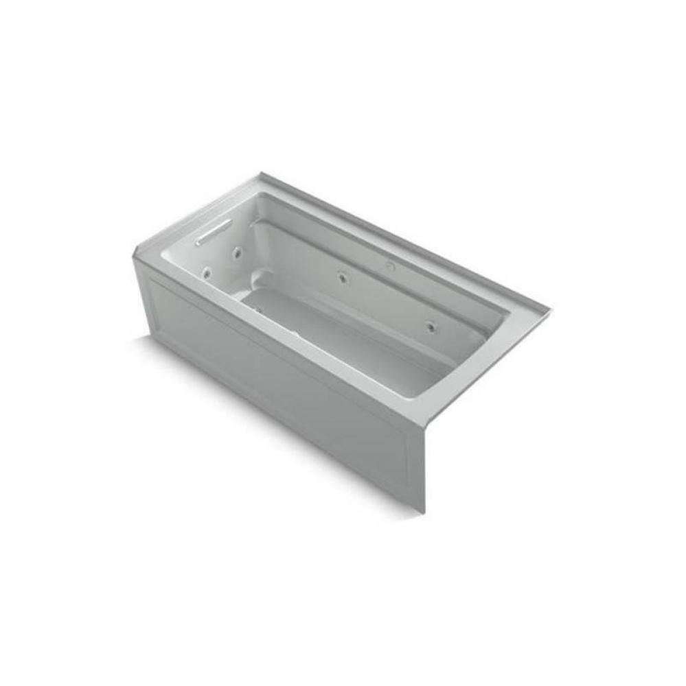 Archer® 66'' x 32'' alcove Heated BubbleMassage™ air bath and whirlpool